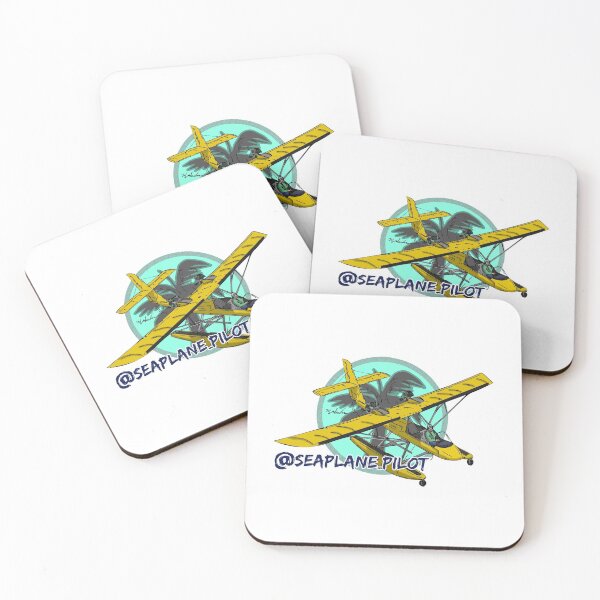 Item preview, Sea Plane Pilot Air Cam Floats Miami yellow designed and sold by Michael Garber.