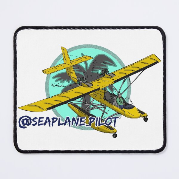 Item preview, Sea Plane Pilot Air Cam Floats Miami yellow designed and sold by Michael Garber.