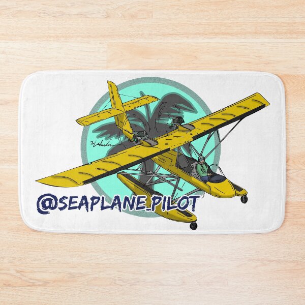 Item preview, Sea Plane Pilot Air Cam Floats Miami yellow designed and sold by Michael Garber.