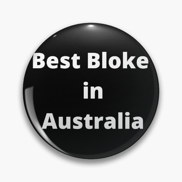 Item preview, White text Best Bloke in Australia designed and sold by freedom4life.