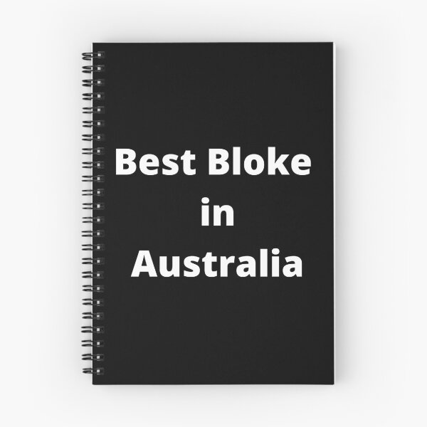 Item preview, White text Best Bloke in Australia designed and sold by freedom4life.