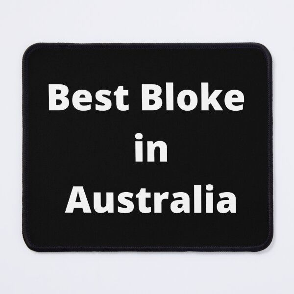 Item preview, White text Best Bloke in Australia designed and sold by freedom4life.