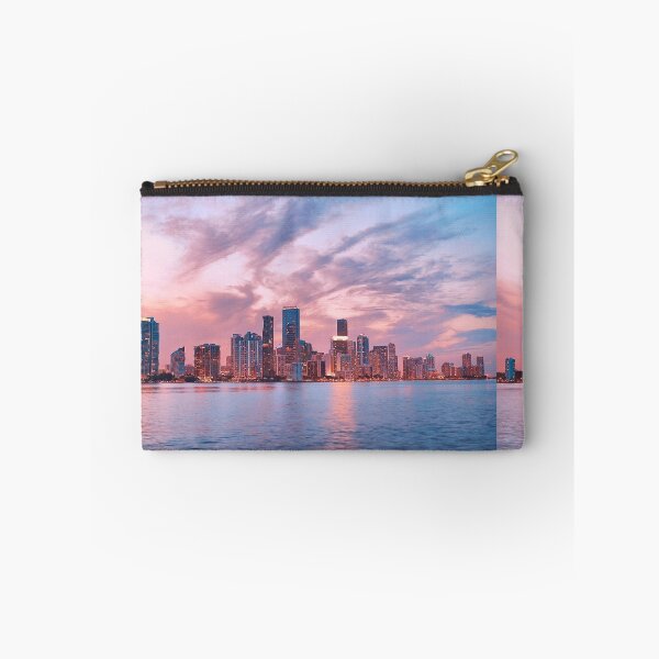 Item preview, Beautiful Miami Ocean Sunset City Skyline designed and sold by newburyboutique.