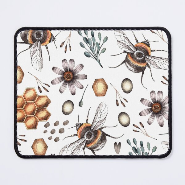 Item preview, Floral and bee themes designed and sold by AletacStore.