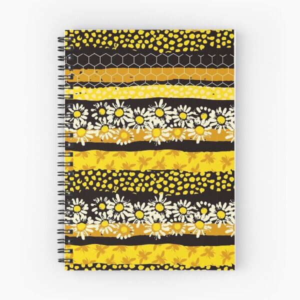 Item preview, Bee Floral Striped Art designed and sold by AletacStore.
