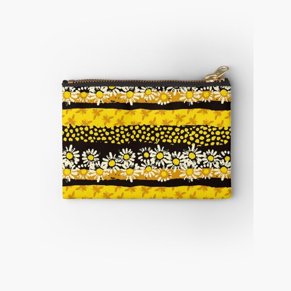 Item preview, Bee Floral Striped Art designed and sold by AletacStore.