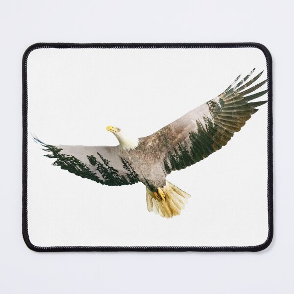 Item preview, Flying nature forest eagle designed and sold by highdegreepro.