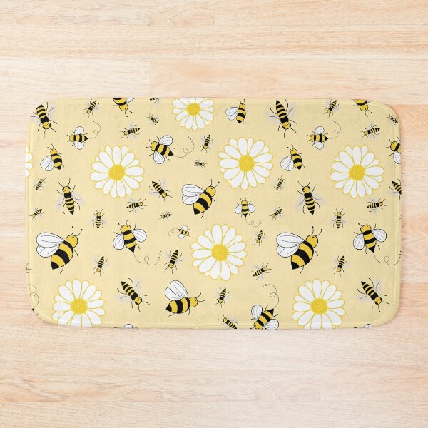 Item preview, Daisy And Bee On Yelllow designed and sold by AletacStore.