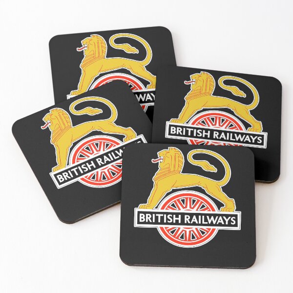 Item preview, BRITISH RAILWAYS. BR. SIGN. First logo. British Railways. Cycling Lion. Classic  designed and sold by JenniferDayy.