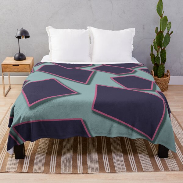 Item preview, Random Geometrical Design Throw Pillow  01 designed and sold by blueocan.