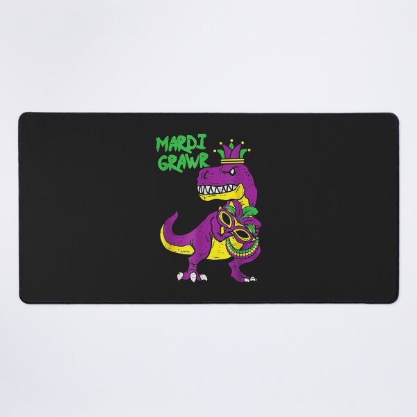 Item preview, Mardi Grawr Jester Trex Dinosaur Cute Mardi Gras Boys designed and sold by DahlilaJo.