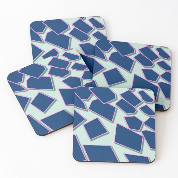 Item preview, Random Geometrical Design Throw Pillow  02 designed and sold by blueocan.