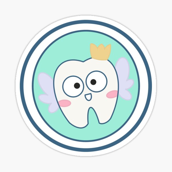 "Tooth Fairy Logo" Sticker For Sale By RheinhrdtBeauty | Redbubble