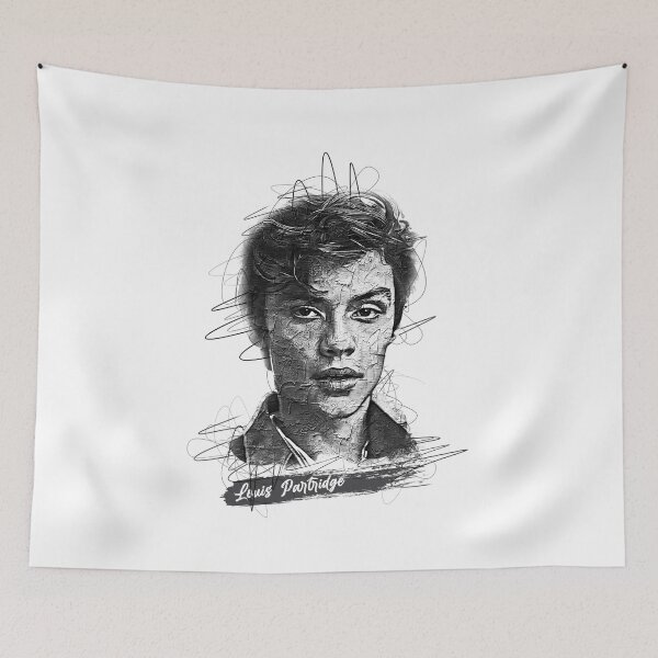 Item preview, Louis Partridge Abstract Sketch Art, Louis Partridge designed and sold by graphic-genie.