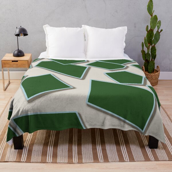 Item preview, Random Geometrical Design Throw Pillow  03 designed and sold by blueocan.
