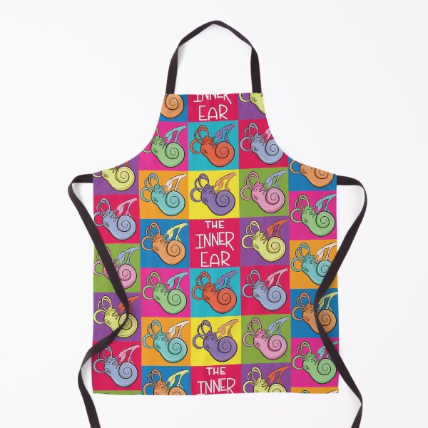 Item preview, Inner Ear Anatomy Colorful Illustration designed and sold by StacyAnnDesigns.