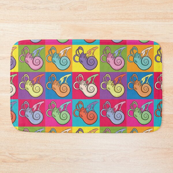 Item preview, Inner Ear Anatomy Colorful Illustration (NoLabels) designed and sold by StacyAnnDesigns.