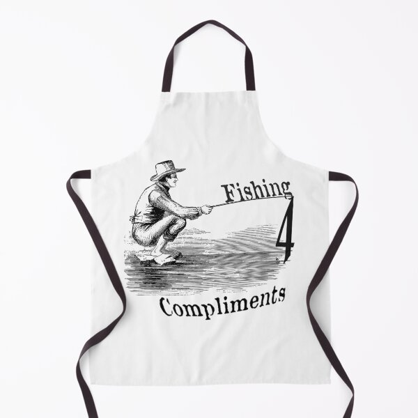 Item preview, Fishing for compliments - Funny Pun t-shirt designed and sold by highdegreepro.