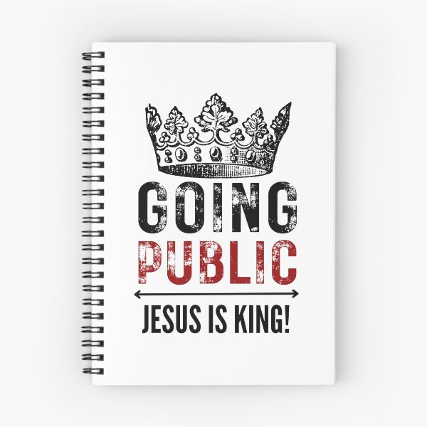 Item preview, Going Public: Jesus Is King (Light) designed and sold by BravenWild.