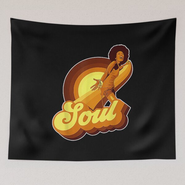 Item preview, 70s Funk Afro Soul Retro Vintage designed and sold by Nikcylaki.