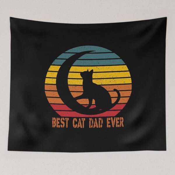 Item preview, Best Vegan Cat Dad Ever designed and sold by DitaNadiaStore.
