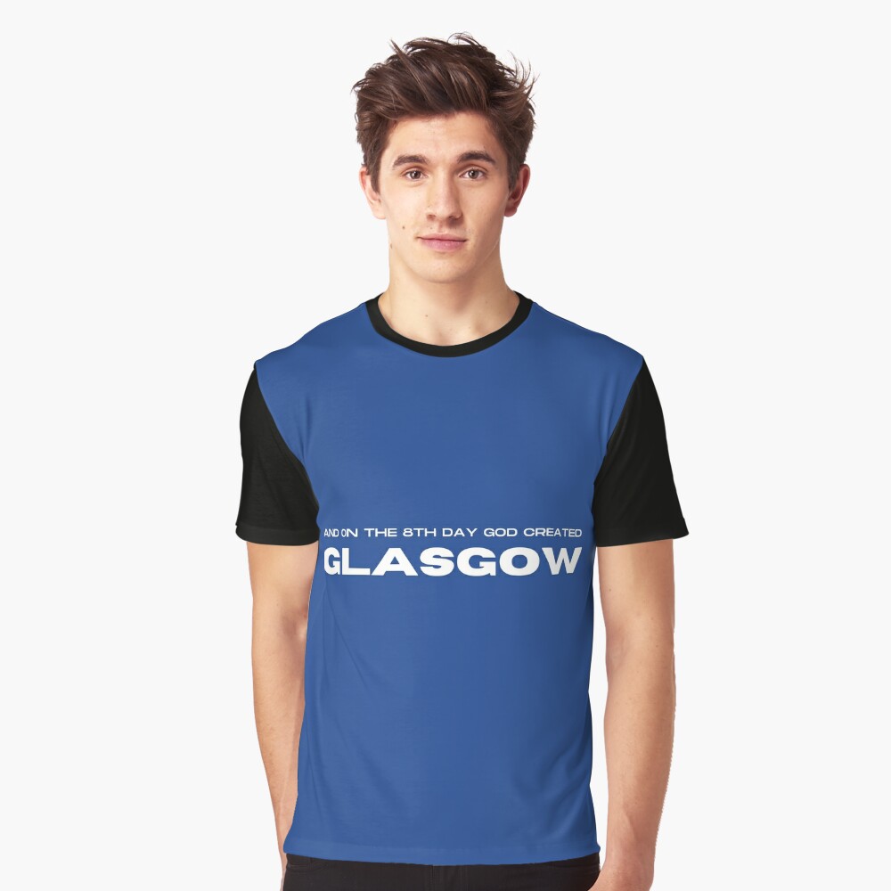 Glasgow Rangers Funny quote Graphic T-Shirt Dress for Sale by H3arthack3r