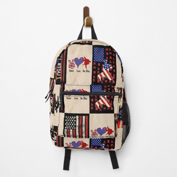 Item preview, Jiu Jitsu  Vintage American Flag Patchwork designed and sold by AletacStore.