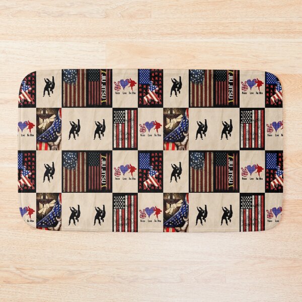 Item preview, Jiu Jitsu  Vintage American Flag Patchwork designed and sold by AletacStore.