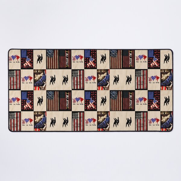 Item preview, Jiu Jitsu  Vintage American Flag Patchwork designed and sold by AletacStore.