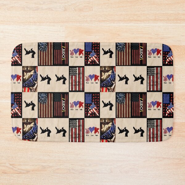Item preview, Judo  Vintage American Flag Patchwork designed and sold by AletacStore.