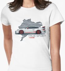 Porsche 911 GT3 RS Women's Fitted T-Shirt