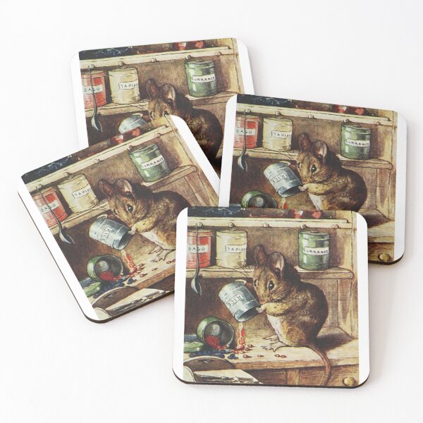 Item preview, Copy of Beatrix Potter The Tale of Two Bad Mice Illustration  designed and sold by Pinkmagenta.