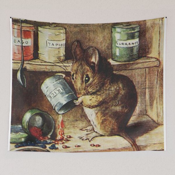 Item preview, Copy of Beatrix Potter The Tale of Two Bad Mice Illustration  designed and sold by Pinkmagenta.