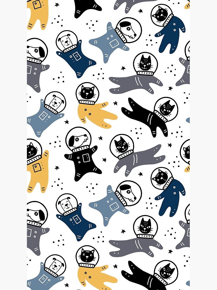 Póster «Galaxy perros, galaxias gatos, carteles verdes, galaxia, nuevo