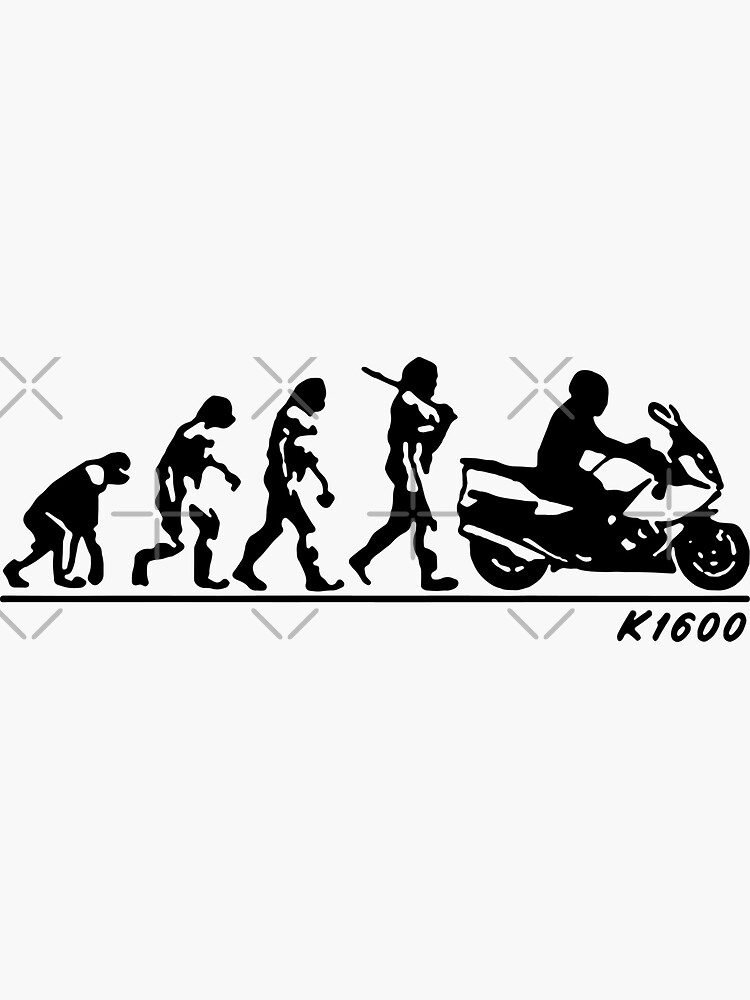 Vector Evolution Biking Evolution Of Motorbike K1600 Love Heavy