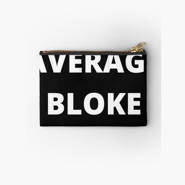 Item preview, White text of Average Bloke  designed and sold by freedom4life.