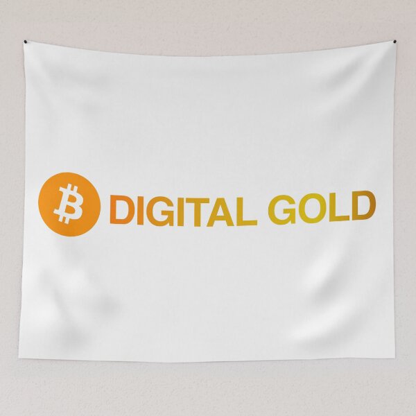 Item preview, Bitcoin is digital gold designed and sold by RossDillon.