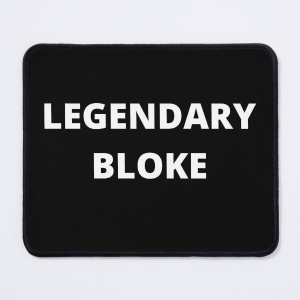 Item preview, White text of Legendary Bloke designed and sold by freedom4life.
