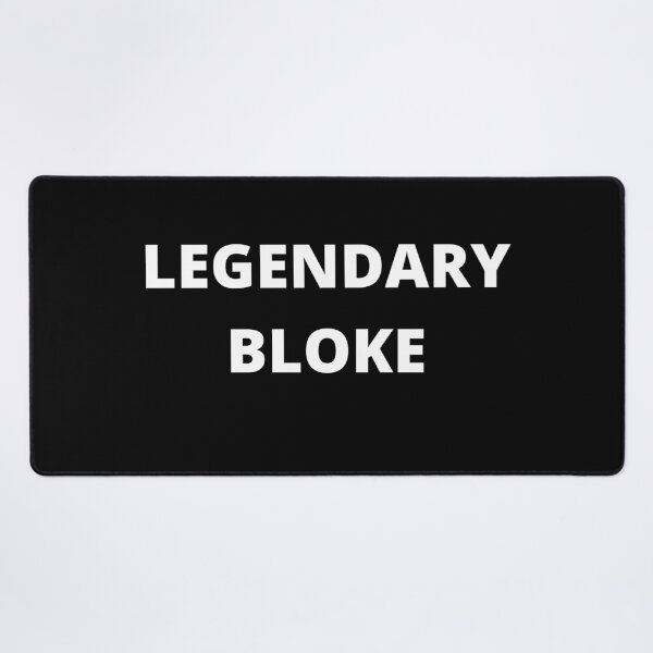 Item preview, White text of Legendary Bloke designed and sold by freedom4life.