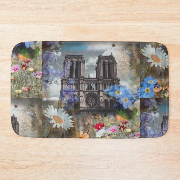 Item preview, Norte Dame de Paris wildflowers designed and sold by TulipsandStars.