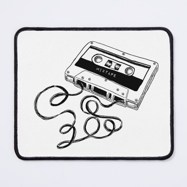 Item preview, Mixtape Illustration designed and sold by Jennifer Adair.