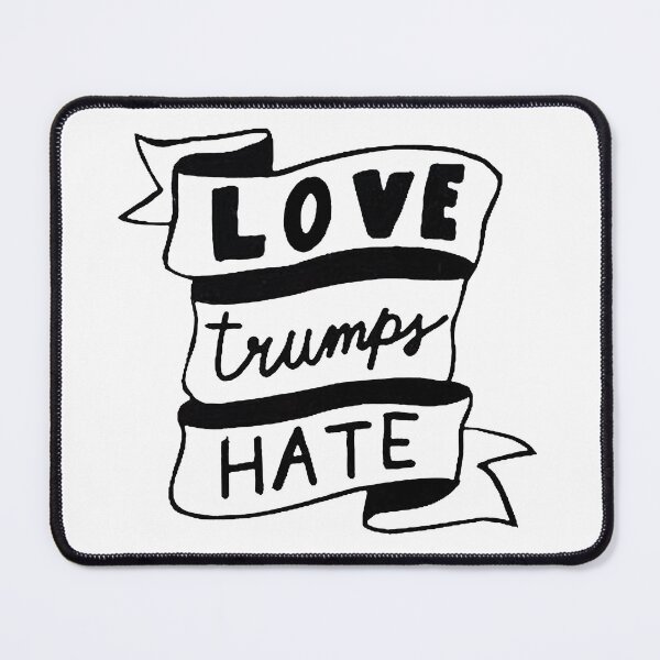 Item preview, Love Trumps Hate designed and sold by Jennifer Adair.