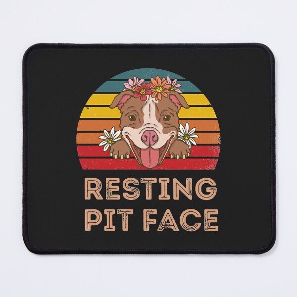 Item preview, Resting Pit Face Cool For Pitbull Lovers and Pittie Owners designed and sold by DahlilaJo.