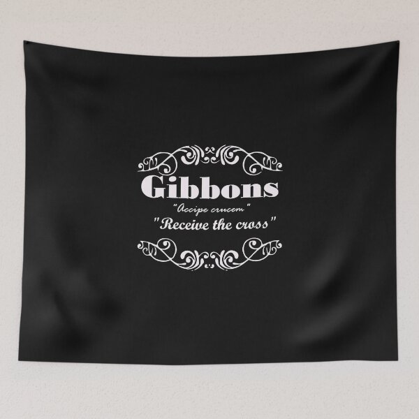 Item preview, Gibbons Surname family name last name motto designed and sold by BagTown Clans.