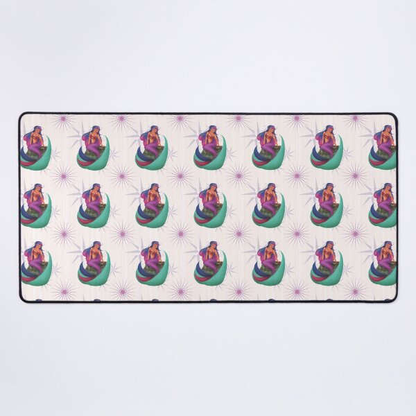 Item preview, Pink and Blue Makes Purple Mermaid designed and sold by artpostropheamy.