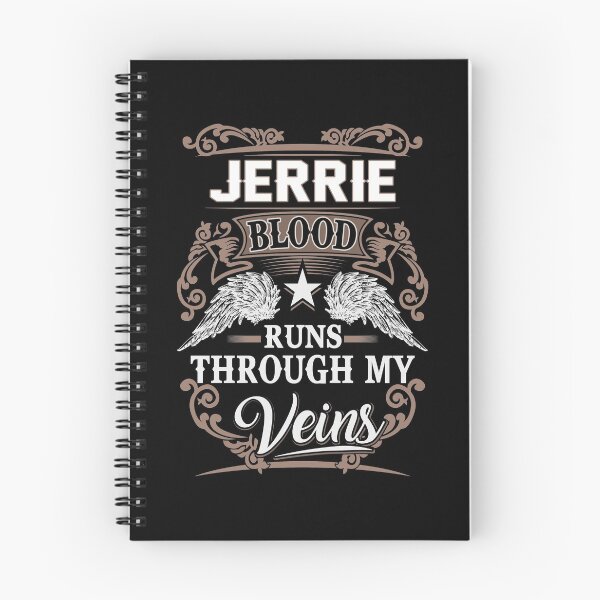 Item preview, Jerrie Name T Shirt - Jerrie Blood Runs Through My Veins  Gift Item Tee designed and sold by frischmanjose.