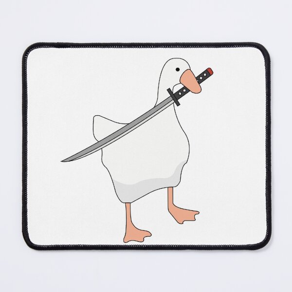 Item preview, Goose with a knife - Goose with Katana designed and sold by Gummyheart.