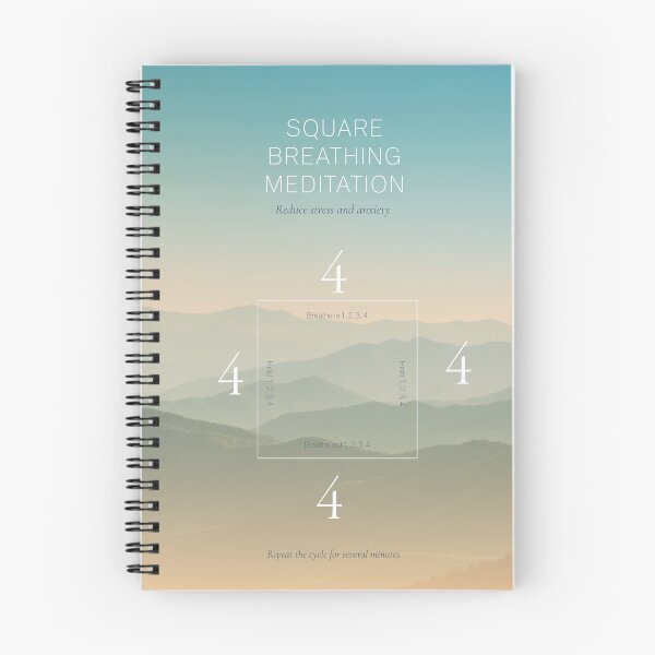 Item preview, Square breathing meditation  designed and sold by The Art of the  Pause.