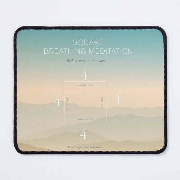 Item preview, Square breathing meditation  designed and sold by The Art of the  Pause.