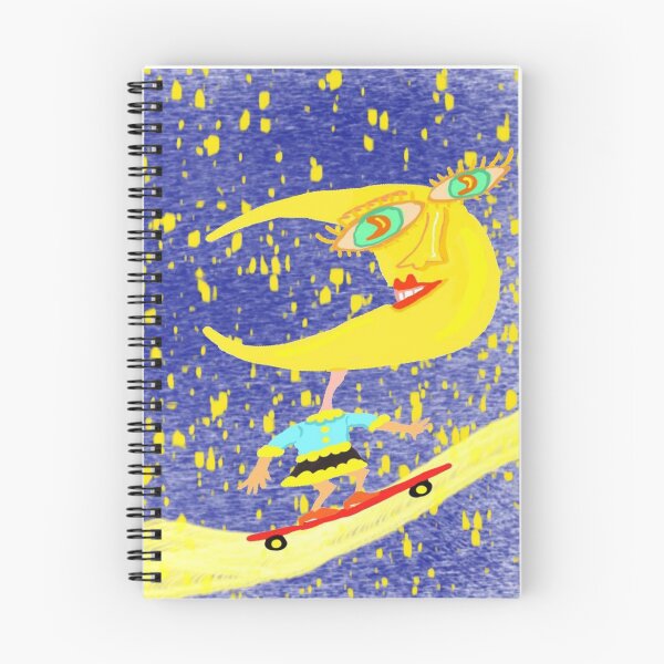 Item preview, Heloise Skateboards On Moonbeams designed and sold by pinkyjainpan.